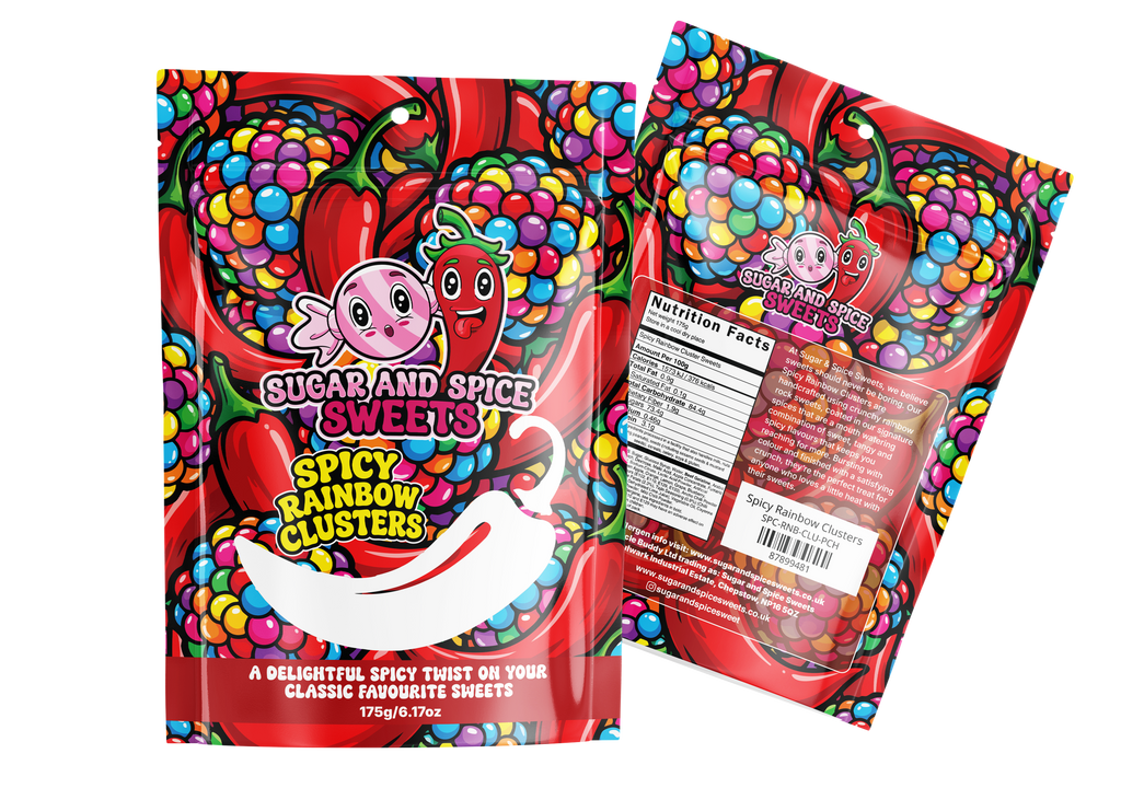 Spicy Rainbow Clusters